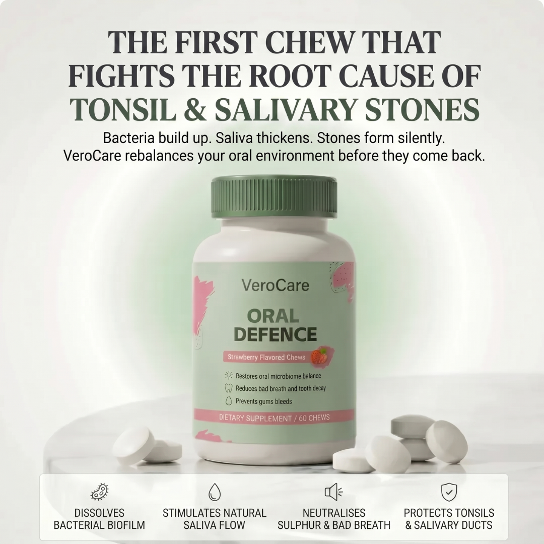 VeroCare™ Oral Defence Lozenges for Tonsil & Salivary Stones