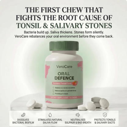 VeroCare™ Oral Defence Lozenges for Tonsil & Salivary Stones