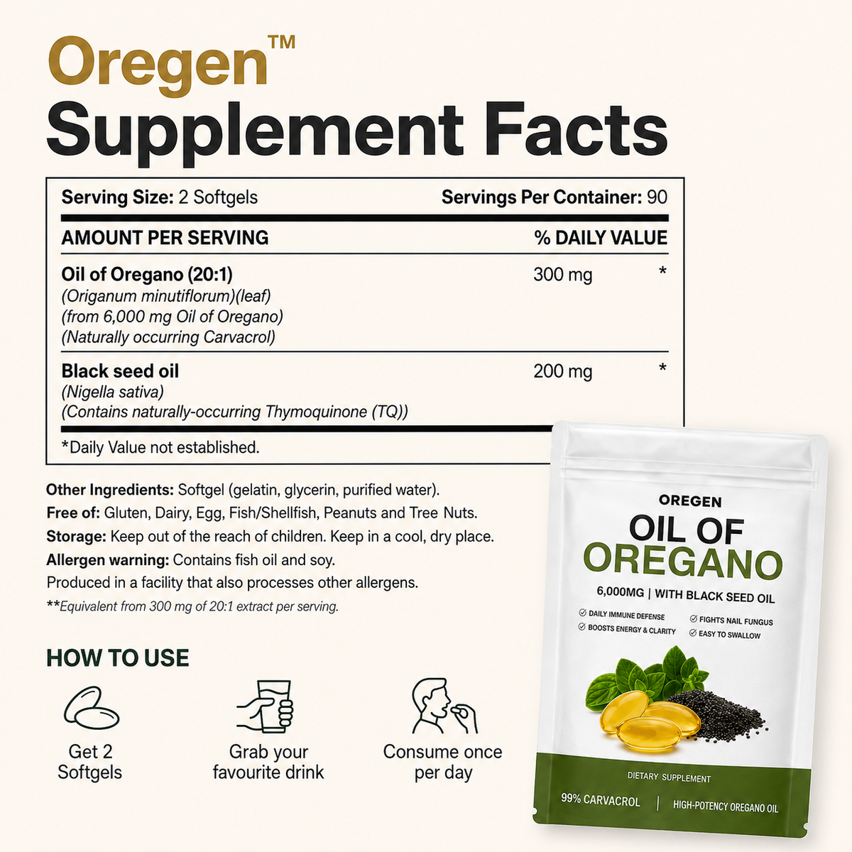 Oregen™ Daily Gut & Immune Defense