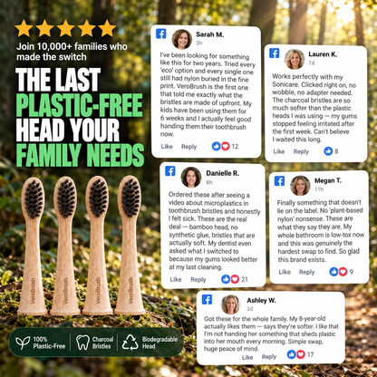 VeroBrush™ Bamboo Heads