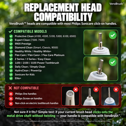 VeroBrush™ Bamboo Heads